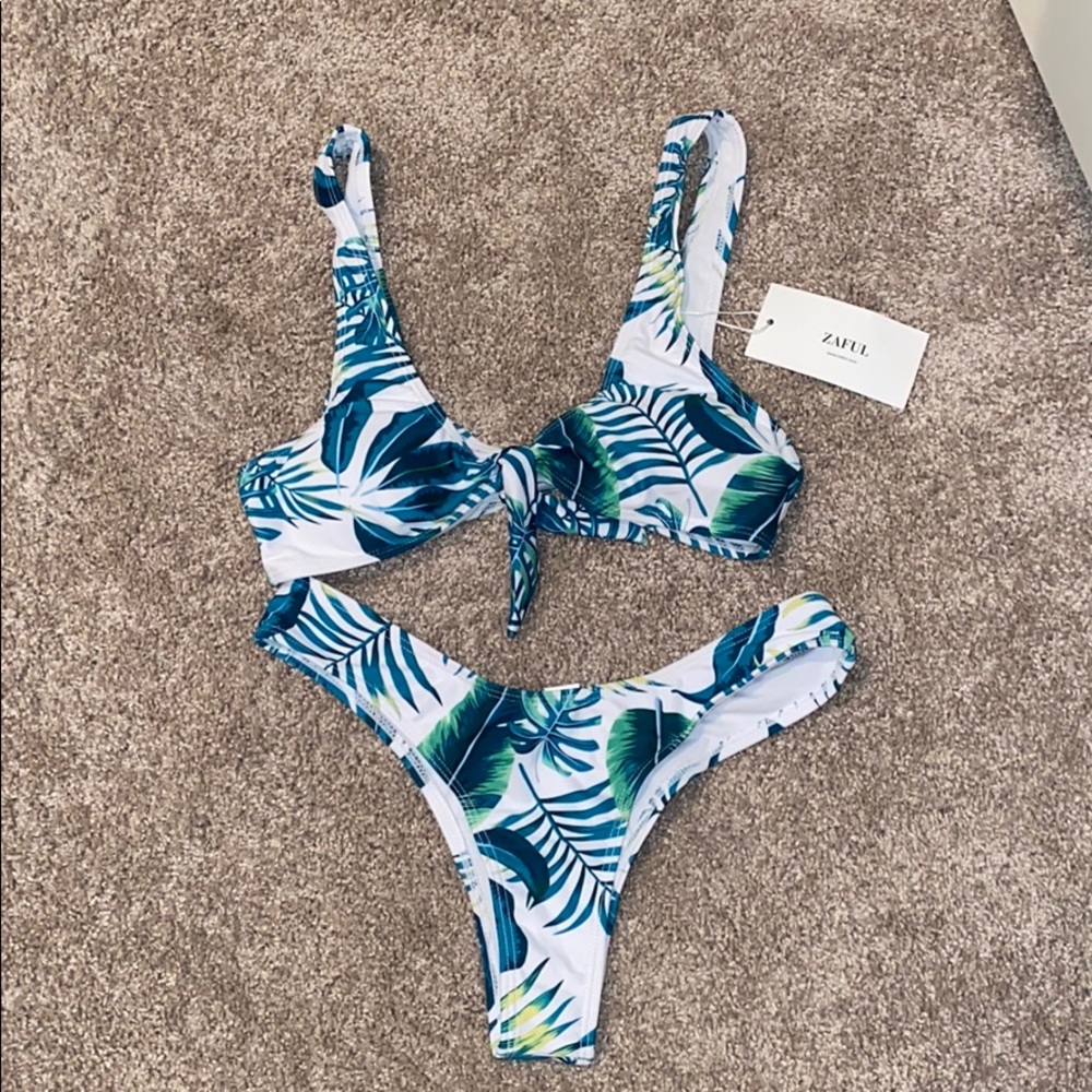 Tropical bathing suit! Size S